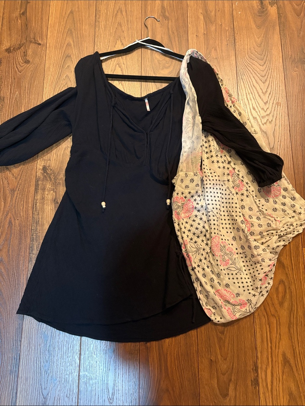 Free People Black Mini Dress